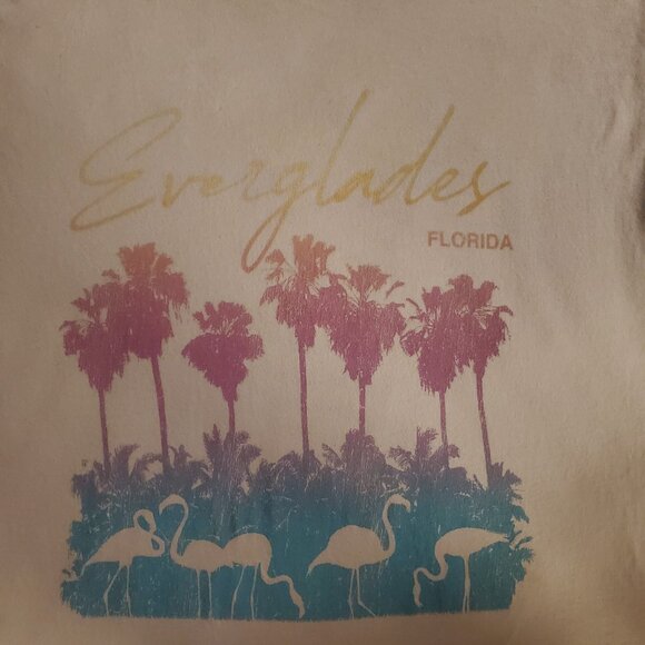 Free People X Girl Dangerous Everglades Tee Dress Womens M/L Beige - Picture 5 of 6